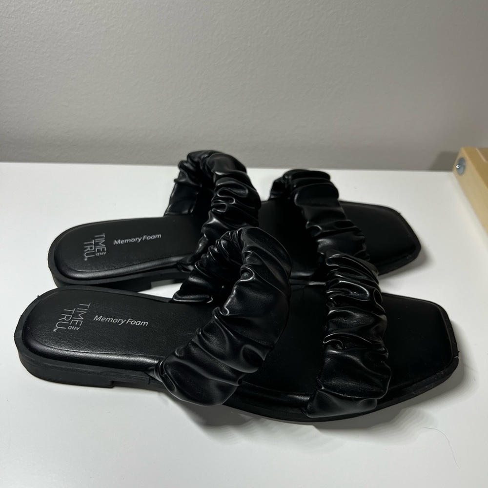 Black sandals